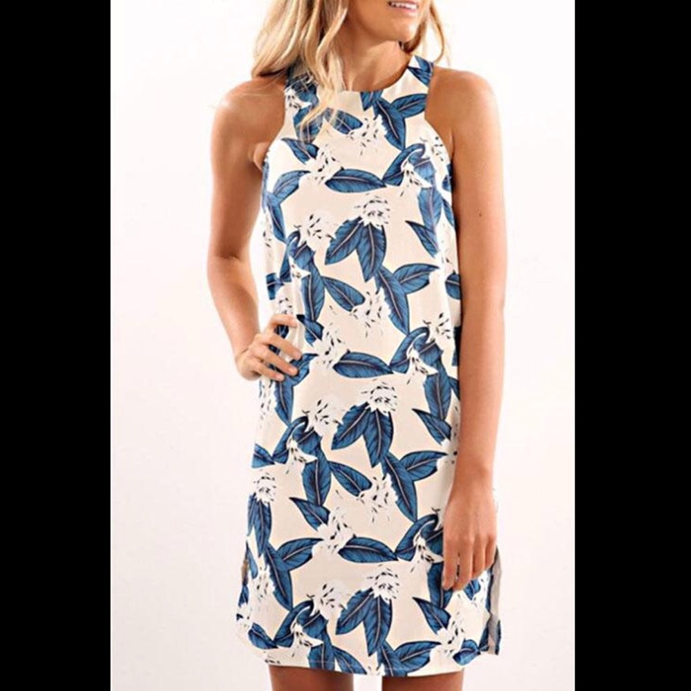 Palm Leaf Dress 🍃